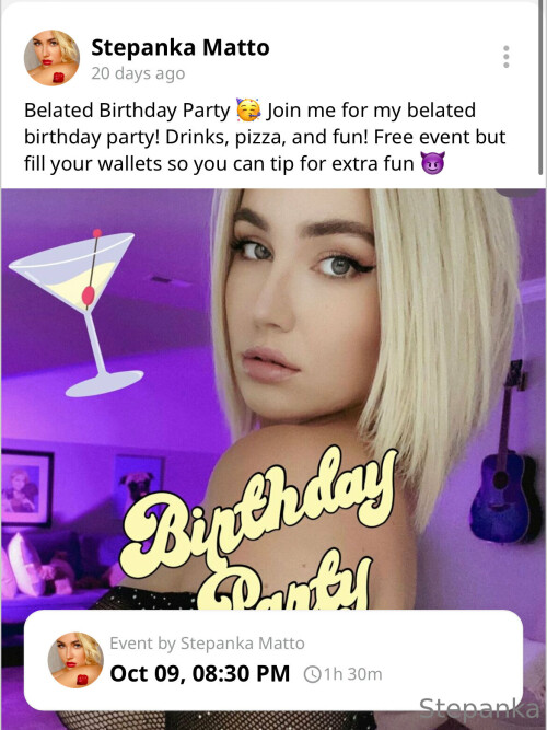Stepanka Nude Leaked Onlyfans Photo