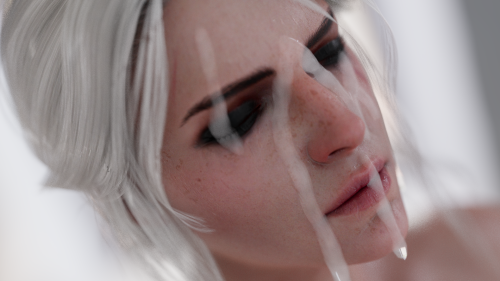 Ciri facial close up