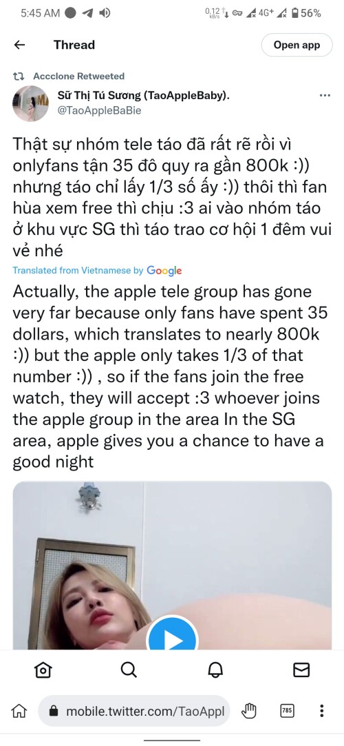 TaoApplebaby Nude Leaked Onlyfans Photo
